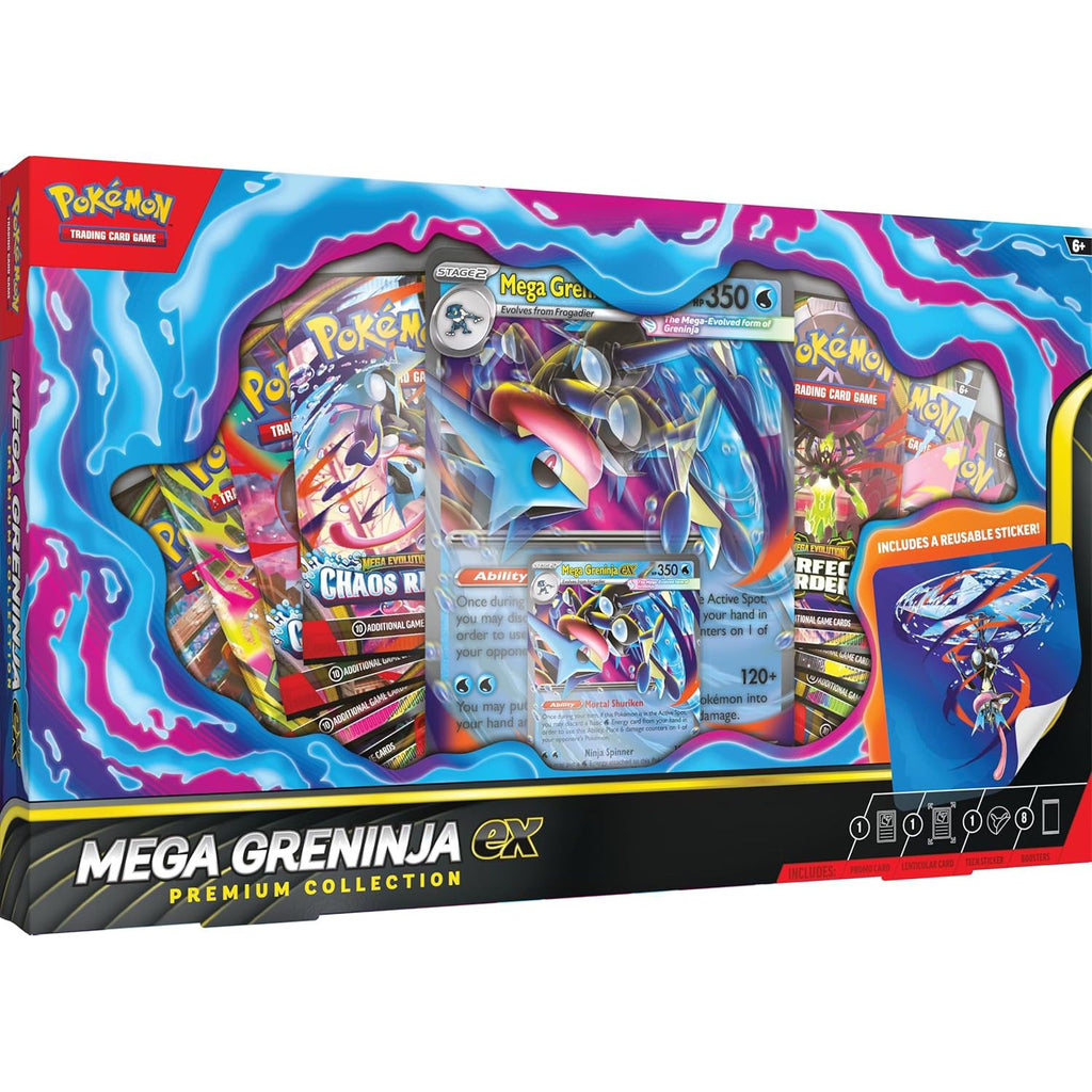 Pokémon TCG: Mega Greninja ex Premium Collection Box (ENG) Pokémon