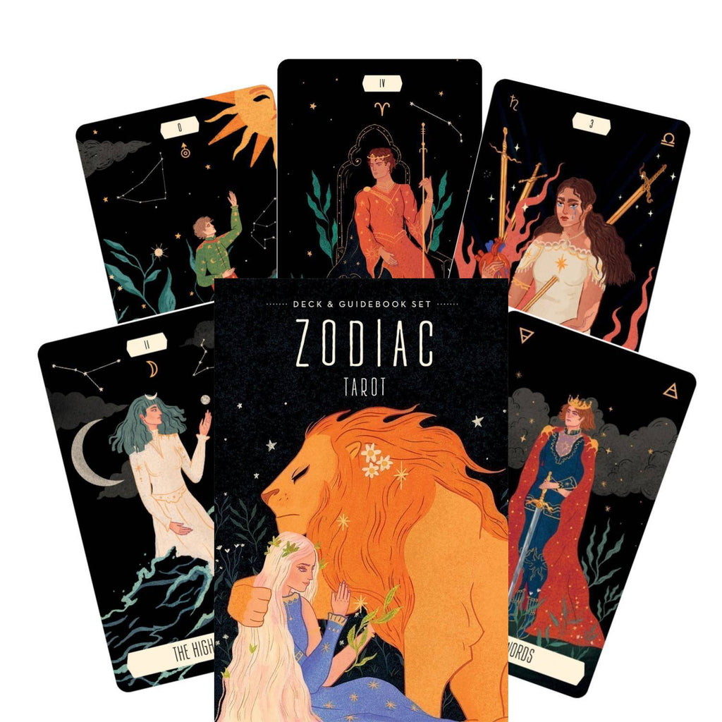 Zodiac Tarot Deck and Book Tarot Cards Set US Games Systems US Games Systems