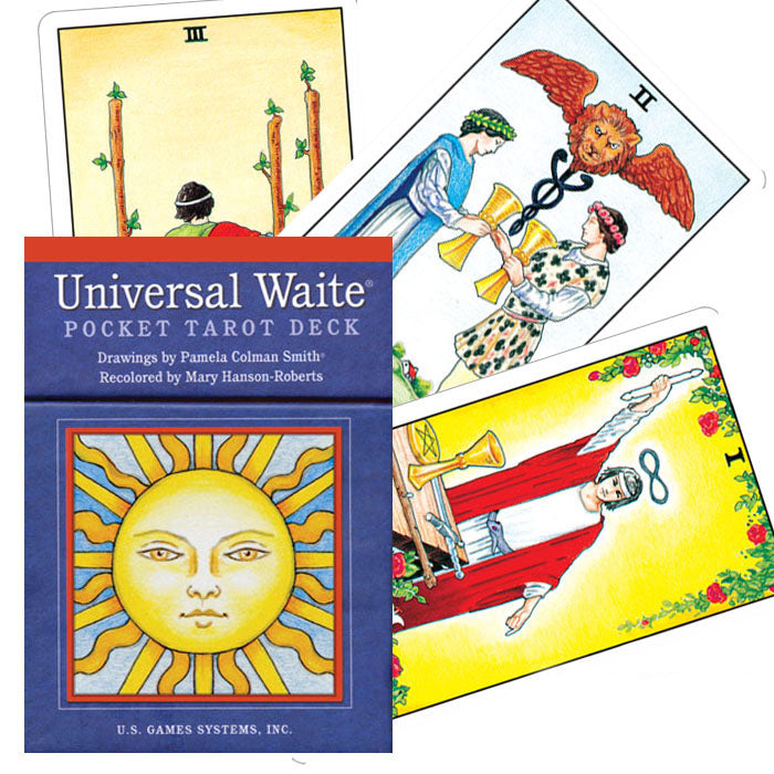 Pocket Universal Waite Tarot cards US Games Systems US Games Systems