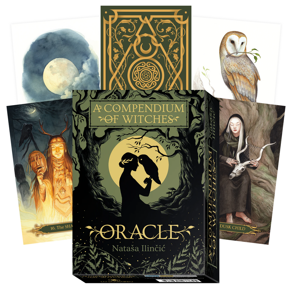 A Compendium Of Witches Oracle Cards Lo Scarabeo Lo Scarabeo