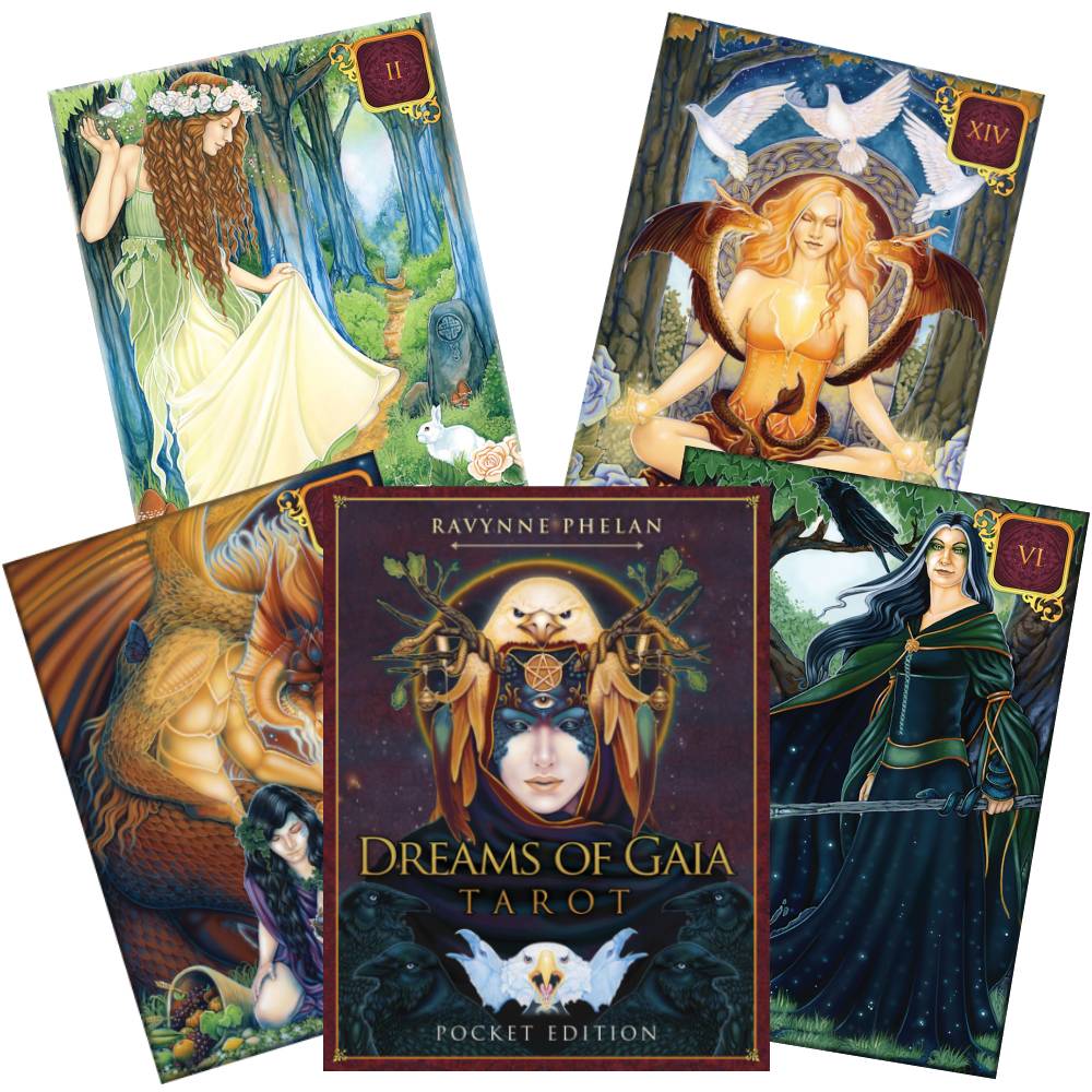 Pocket Dreams Of Gaia Tarot cards Blue Angel Blue Angel