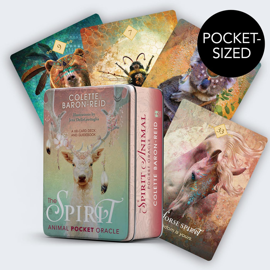 The Spirit Animal Pocket Oracle cards with tin box Hay House Hay House