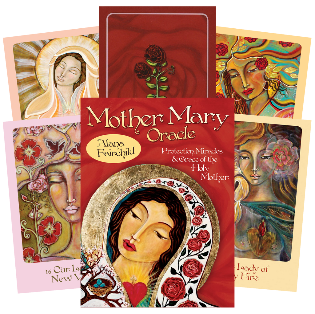 Mother Mary Oracle cards Blue Angel Blue Angel