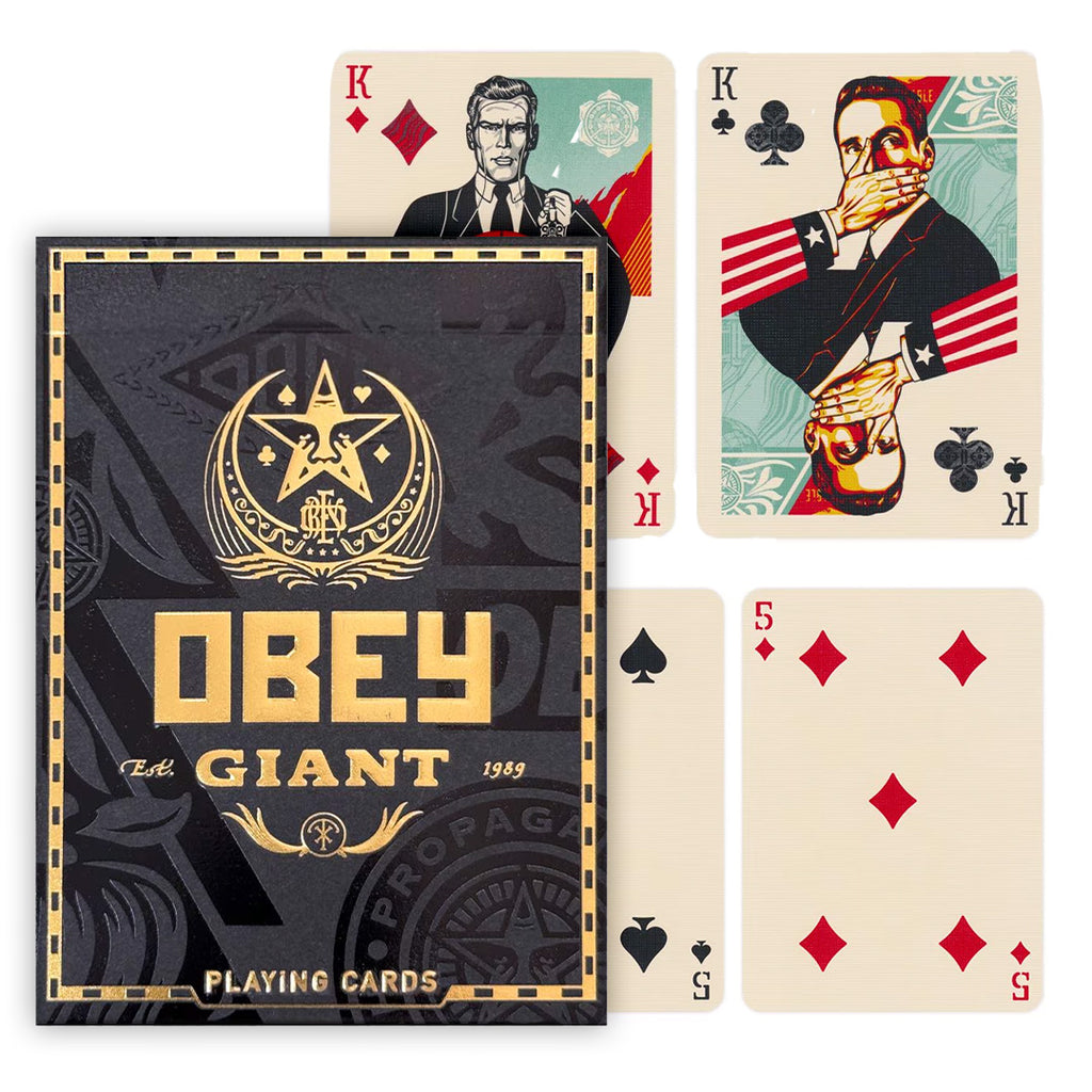 Obey Playing Cards Gold edition Theory11 Theory 11