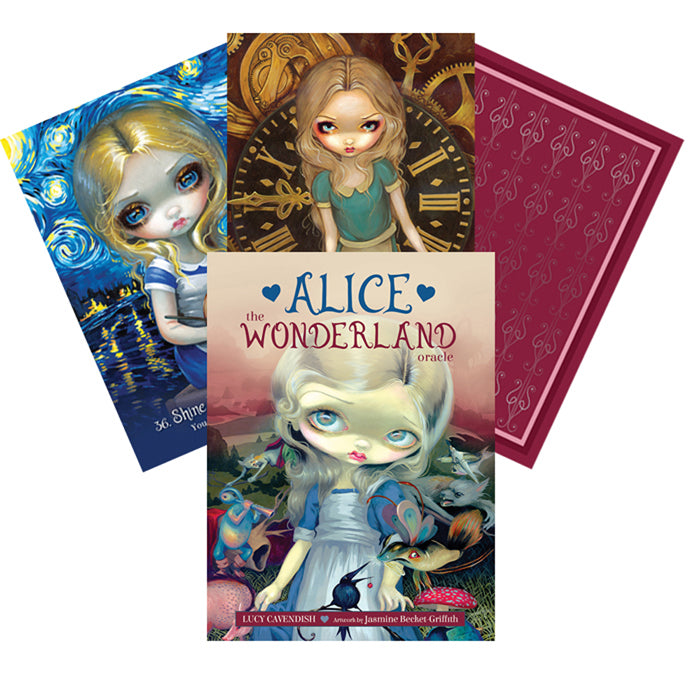Alice The Wondeland Oracle cards Blue Angel Blue Angel