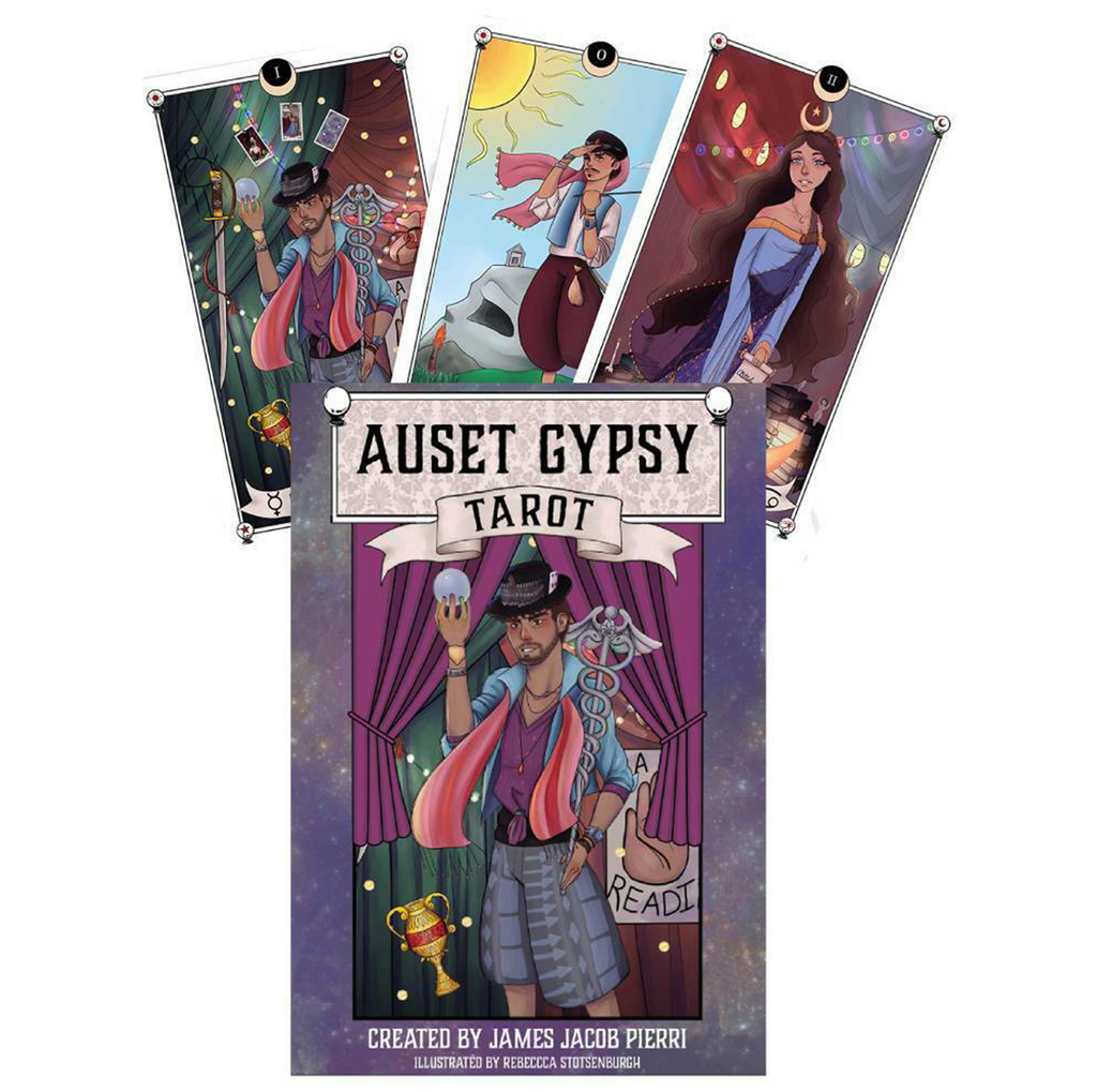 Auset Gypsy Tarot Cards Schiffer Publishing Schiffer Publishing