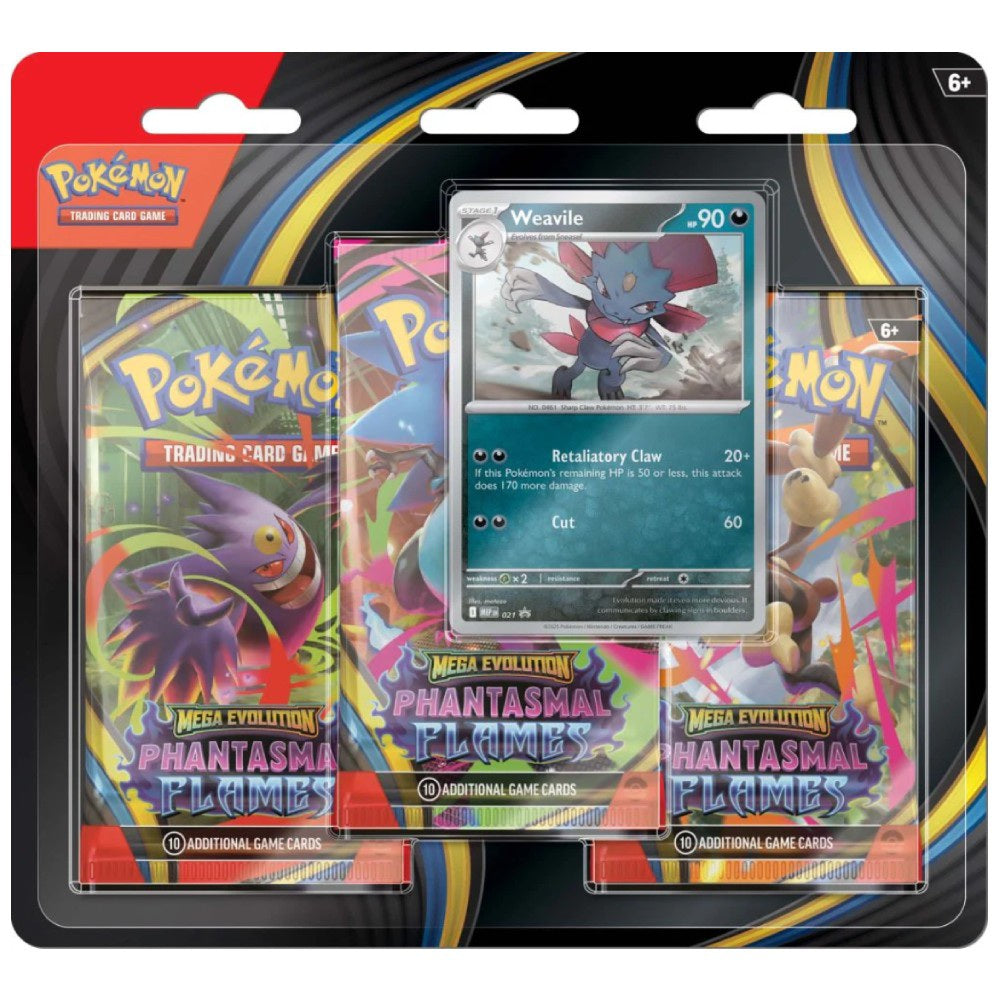 Pokemon Mega Evolution Phantasmal Flame Blister (Weavile)