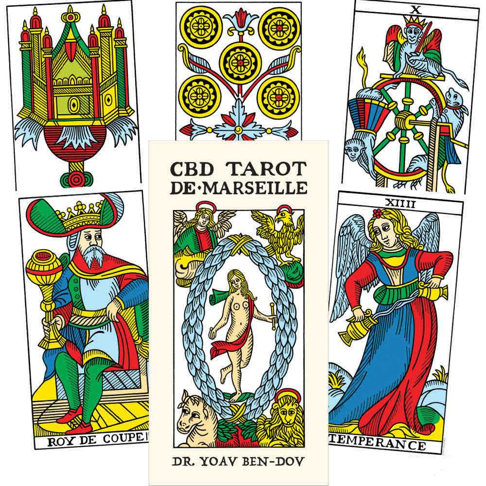 CBD Tarot De Marseille cards US Games Systems US Games Systems