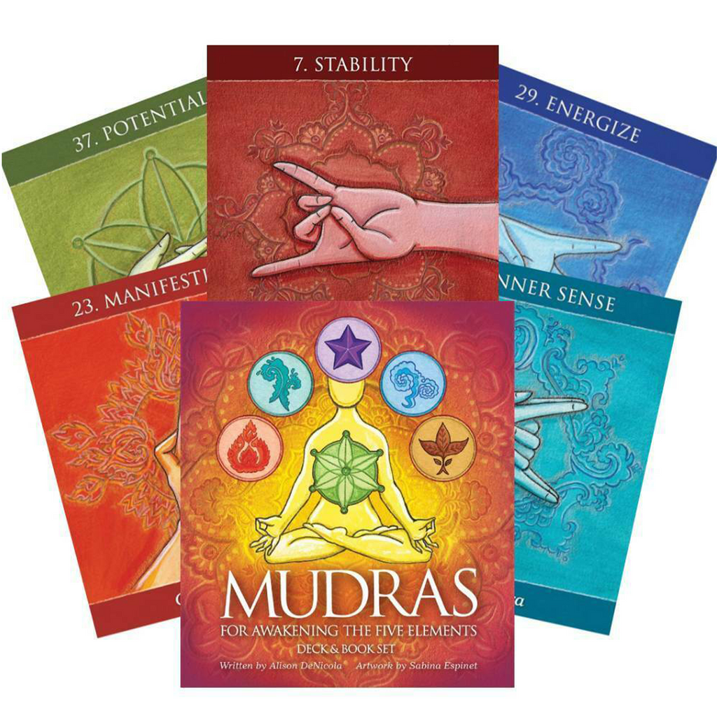 Mudras For Awakening The Five Elements cards US Games Systems US Games Systems