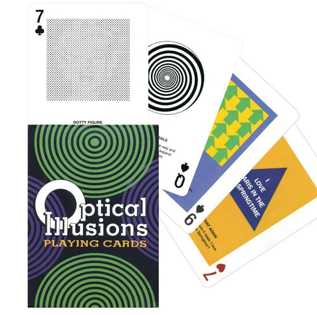 Optical Illusions Playing Cards US Games Systems US Games Systems