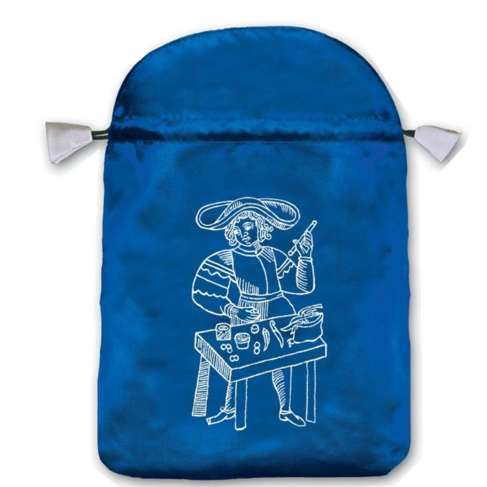Marseille Satin Blue Bag Cards Lo Scarabeo Lo Scarabeo