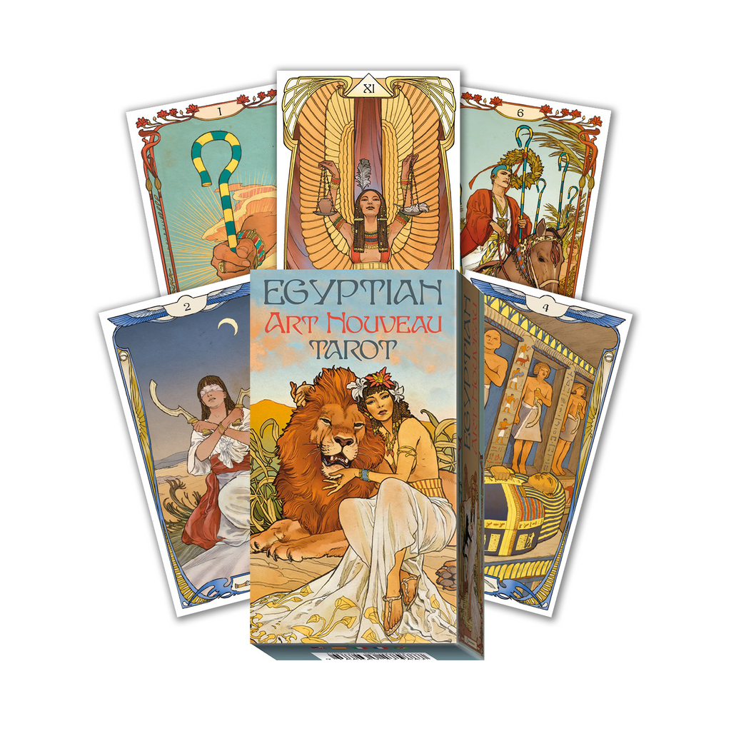 Egyptian Art Nouveau Tarot cards Lo Scarabeo Lo Scarabeo
