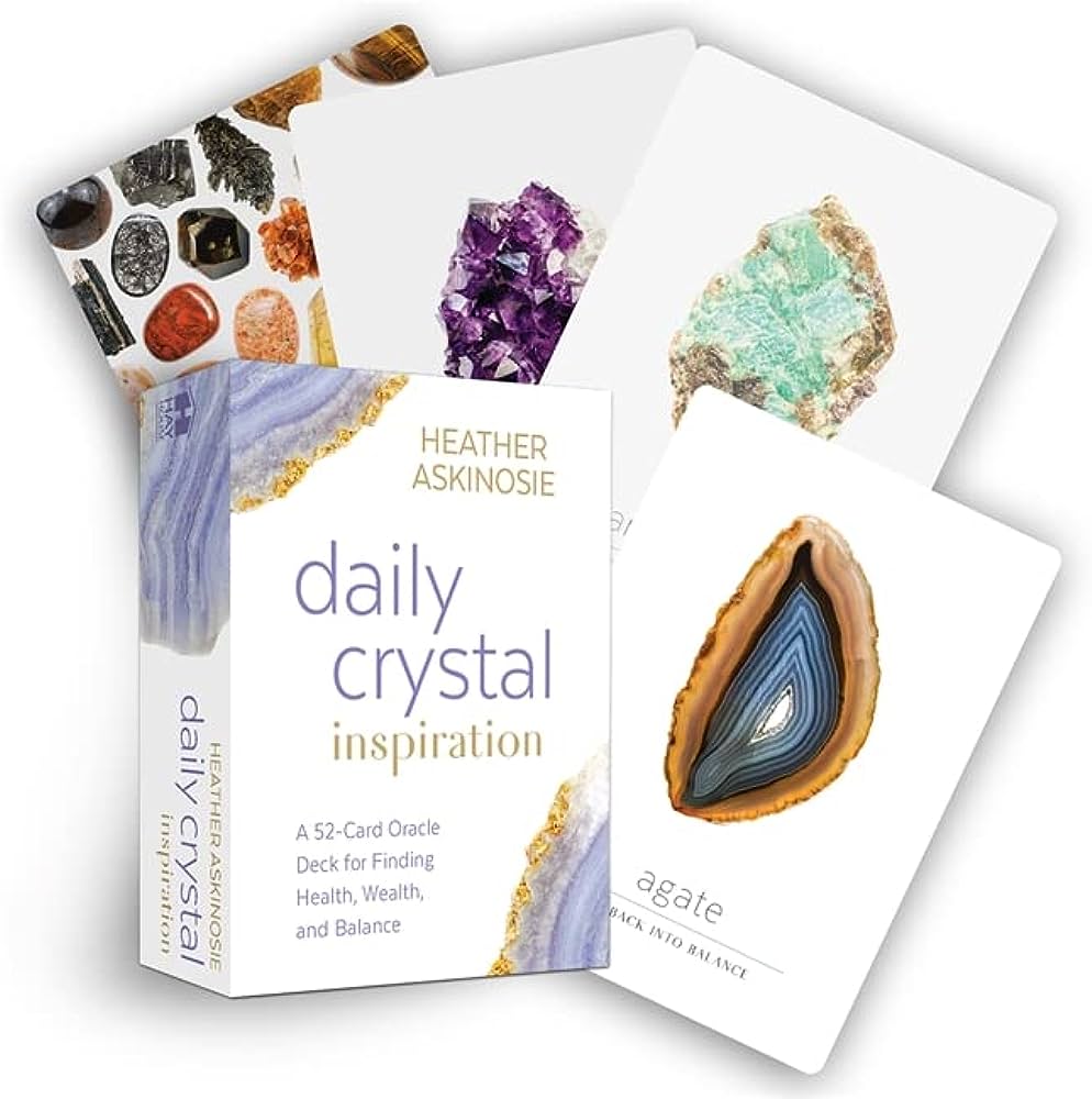 Daily Crystal Inspiration Oracle cards Hay House Hay House