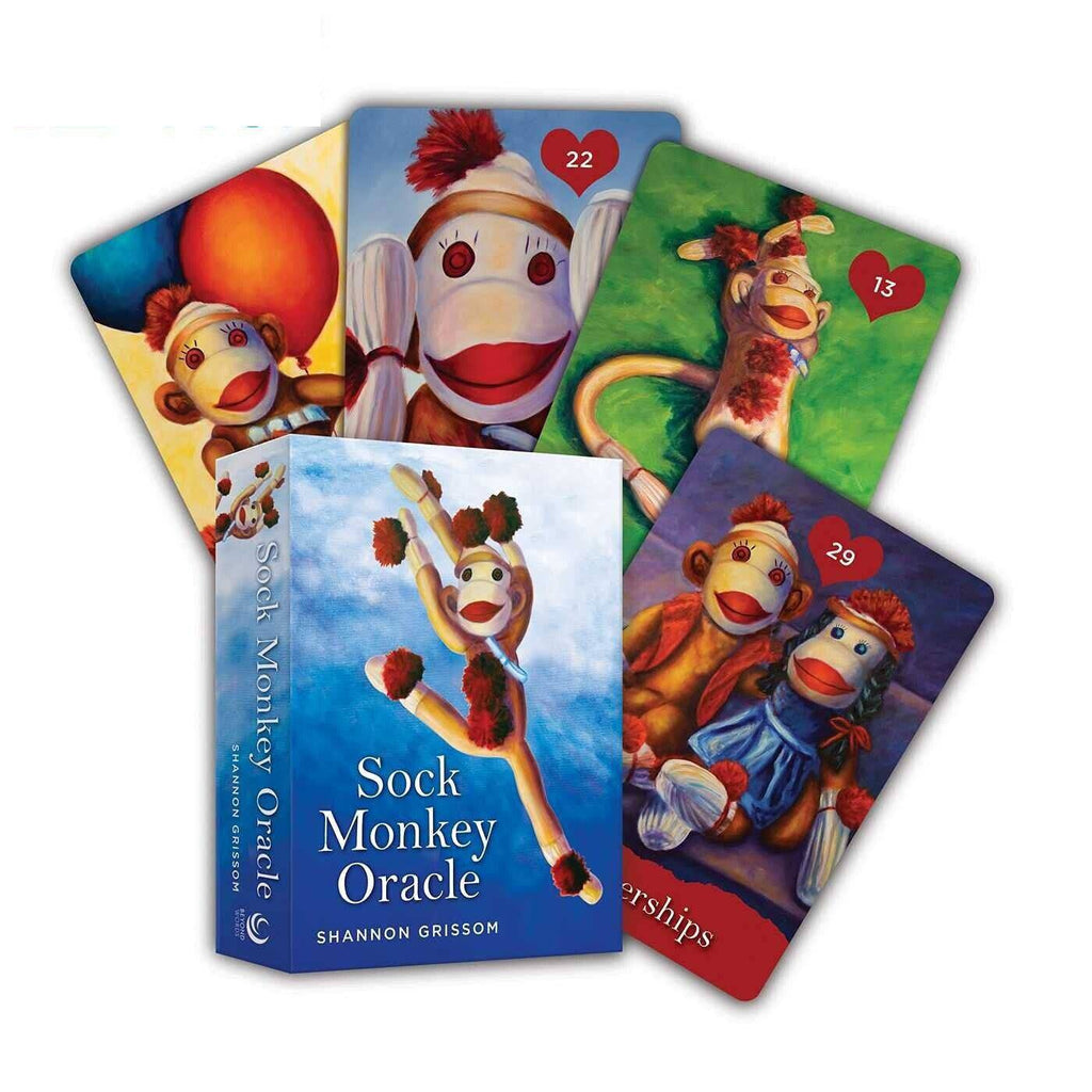 Sock Monkey Oracle cards Beyond Words Beyond Words