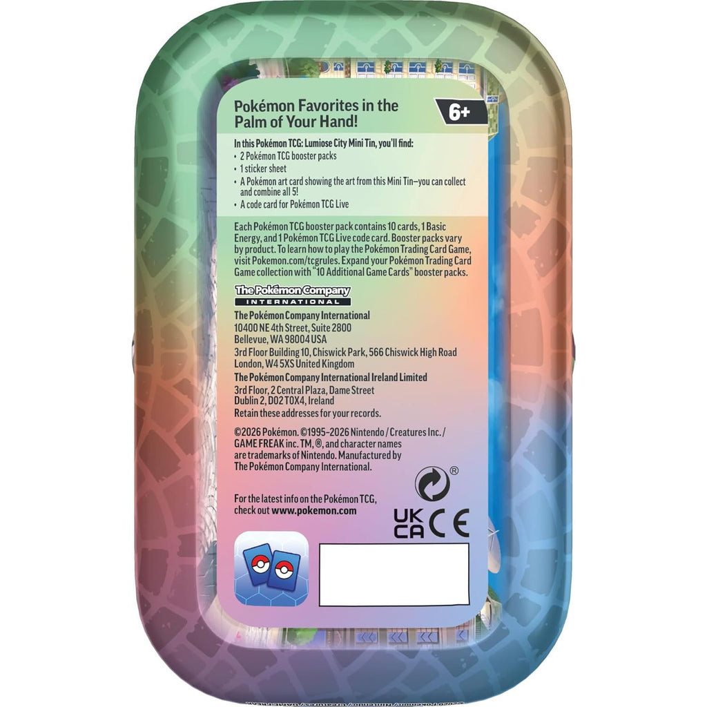 Pokemon TCG Lumiose City Mini Tin Meganium (ENG) – CardsHouse