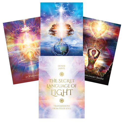 The Secret Language of Light Oracle Cards Blue Angel Blue Angel