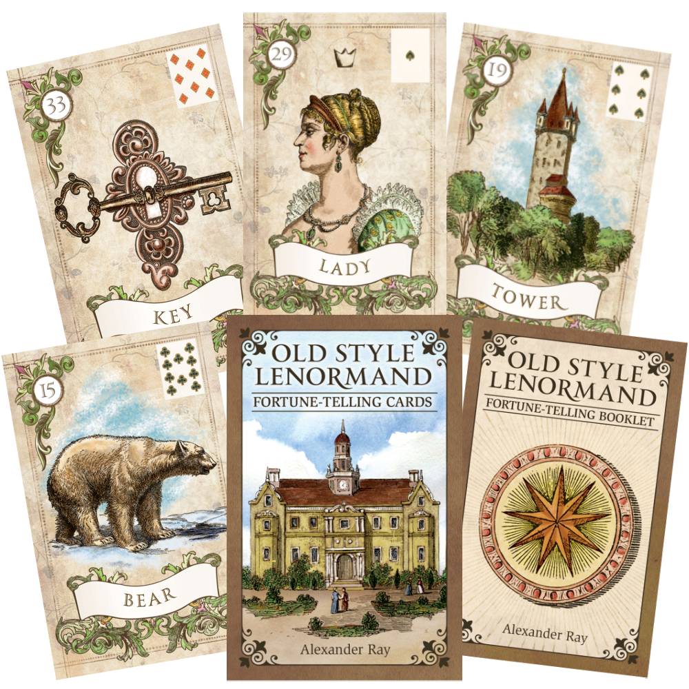Old Style Lenormand Fortune-Telling cards US Games Systems US Games Systems