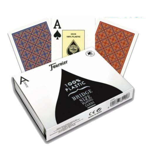 Fournier Arabe bridge size poker cards Fournier