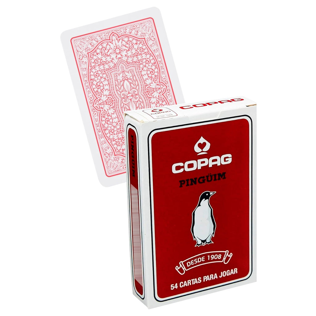 Pinguim Bridge Cards Deck (Red) Copag Copag