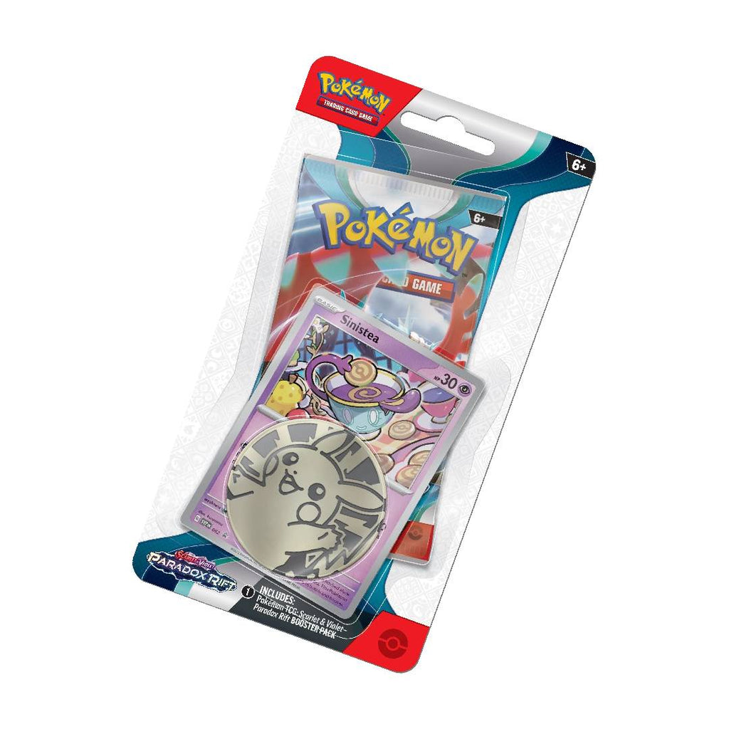 pokemon scarlet and violet paradox rift booster box Pokemon Scarlet & Violet Checklane Blister