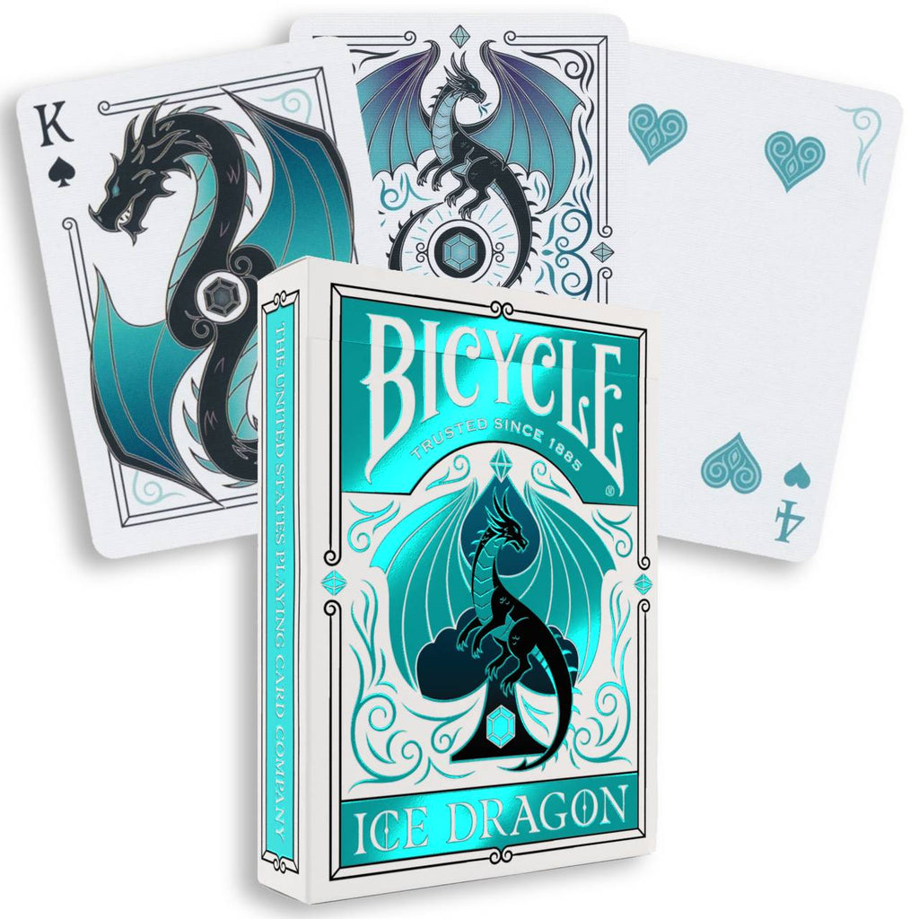 Ice Dragon Playing Cards Deck Bicycle Bicycle
