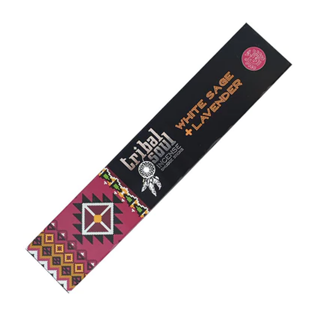 Tribal Soul Incense - White Sage and Lavender Hari Darshan Hari Darshan