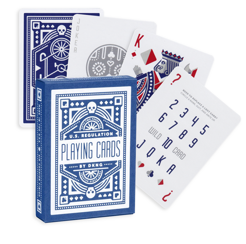 DKNG Blue Wheel cards Art of Play