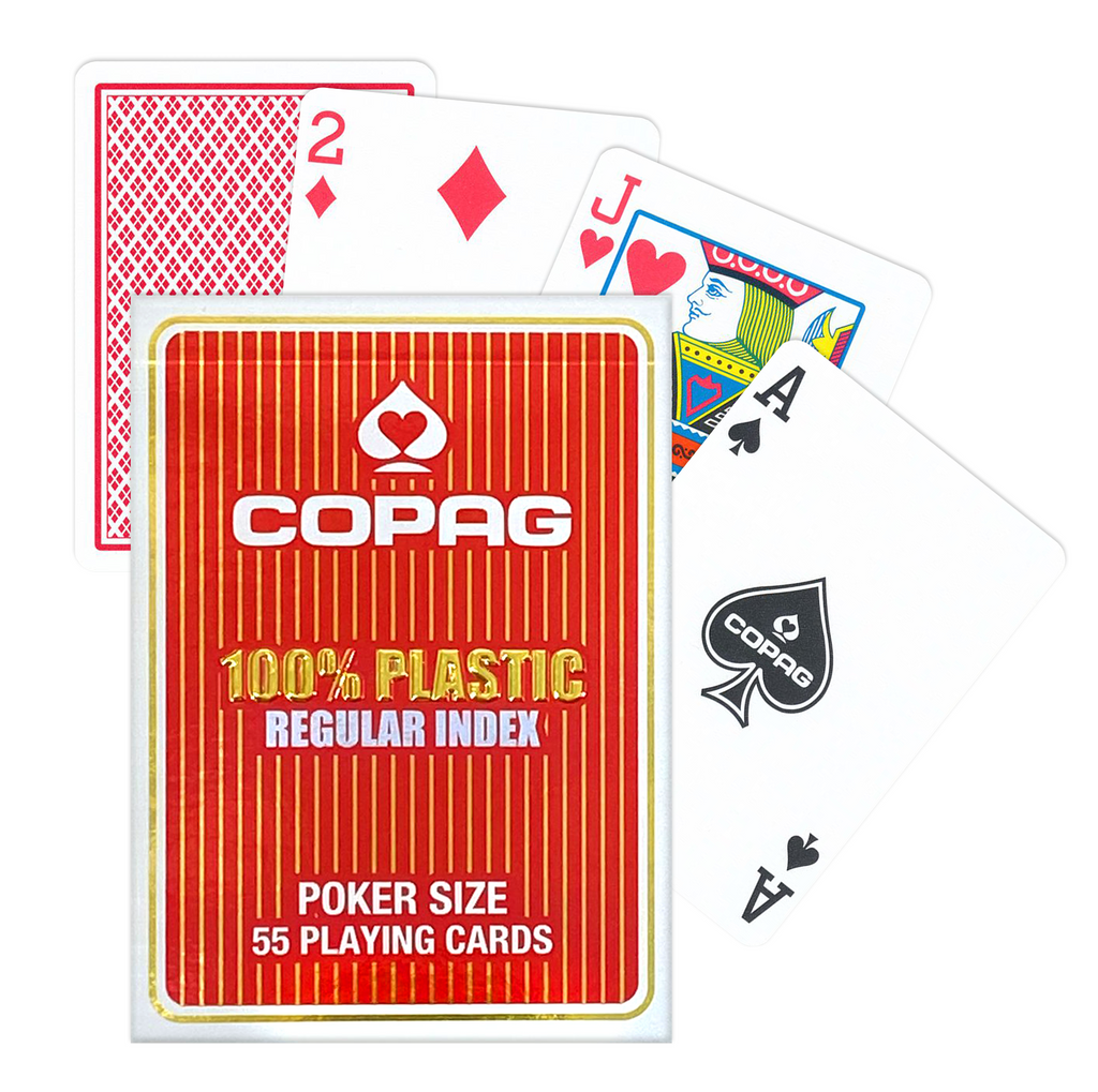 Copag 2 Corner playing cards (red) Copag