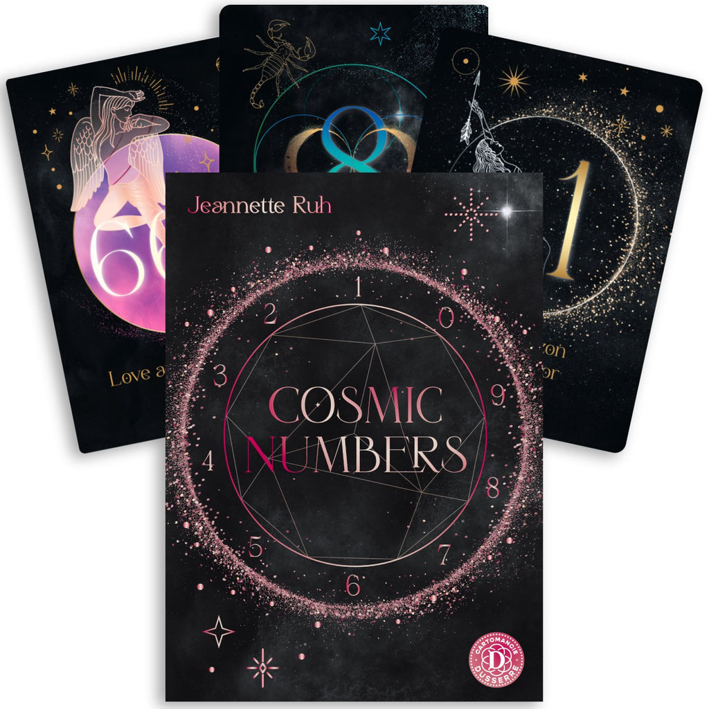 Cosmic Numbers Cards Deck Dusserre Dusserre Cartomancie