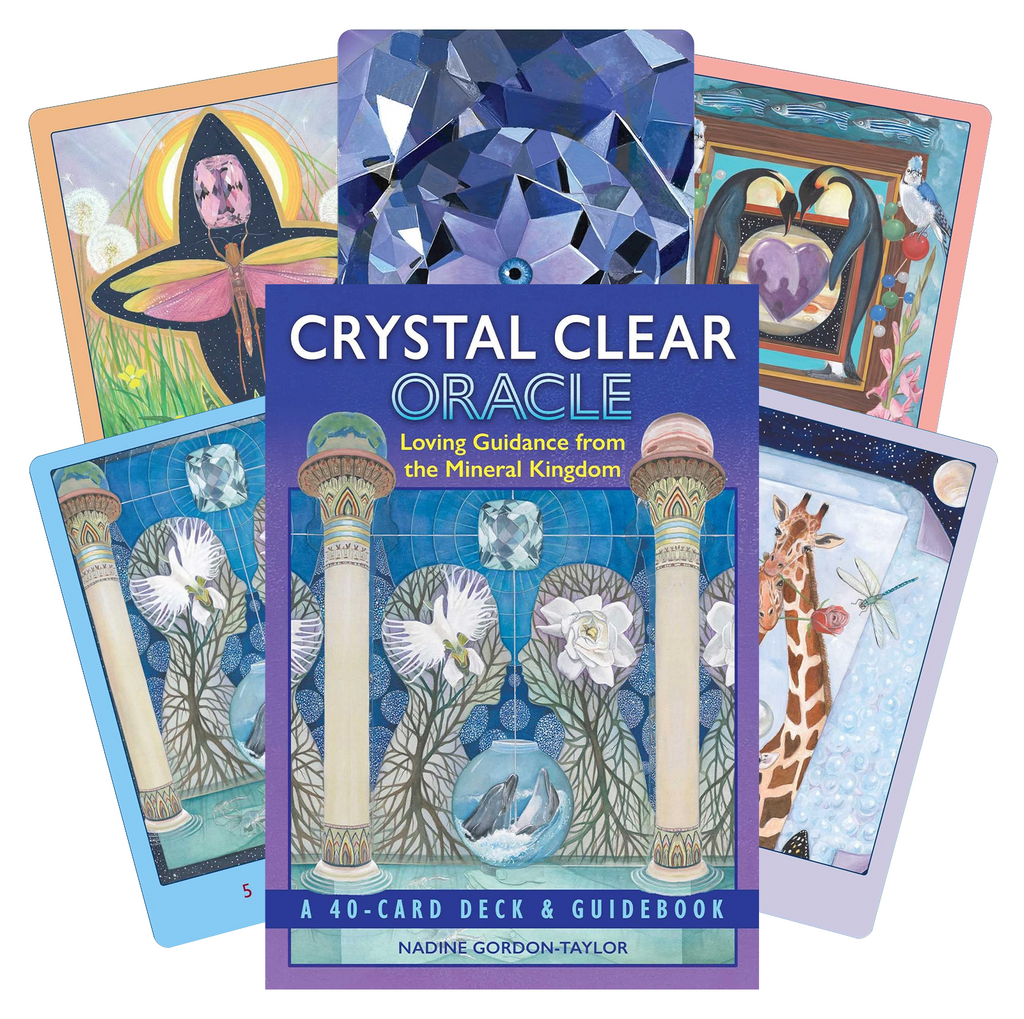 Crystal Clear Oracle Cards Bear and Company Bear &amp; Company