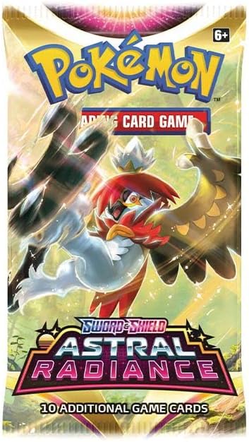 Pokémon Sword & Shield: Astral Radiance Booster Pack (10) Pokémon
