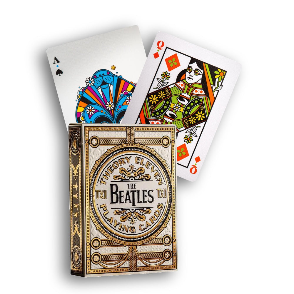 The Beatles Special Edition Playing Cards (White) Theory11 Theory 11