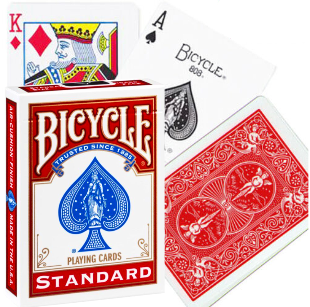 Bicycle Rider Standard poker cards (Red) Bicycle