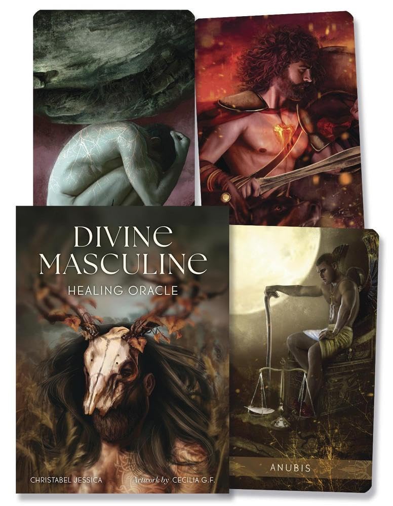 Divine Masculine Healing Oracle cards Blue Angel Blue Angel