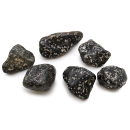 African Tumble Stones (6x) - Guinea Fowl Ancient Wisdom Ancient Wisdom