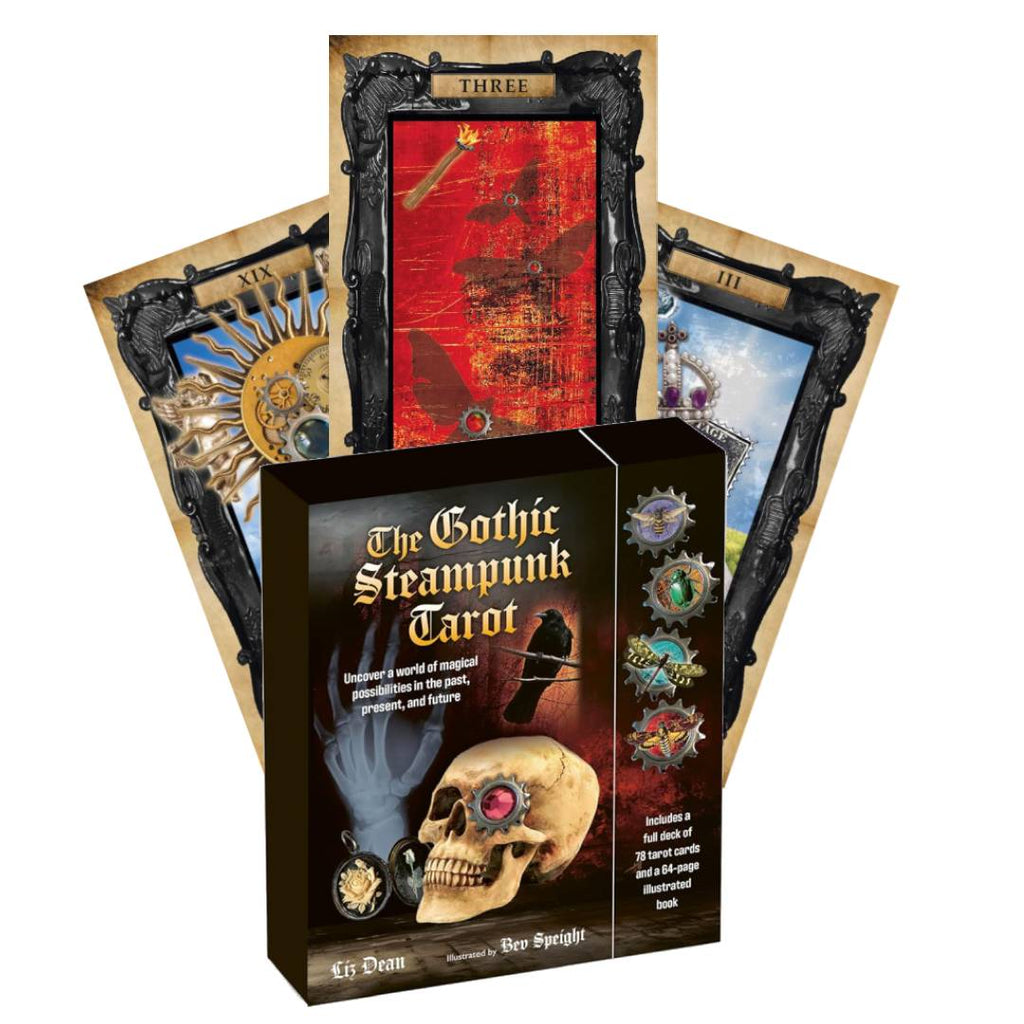 The Gothic Steampunk Tarot: Cards and book Set Cico Books Cico Books