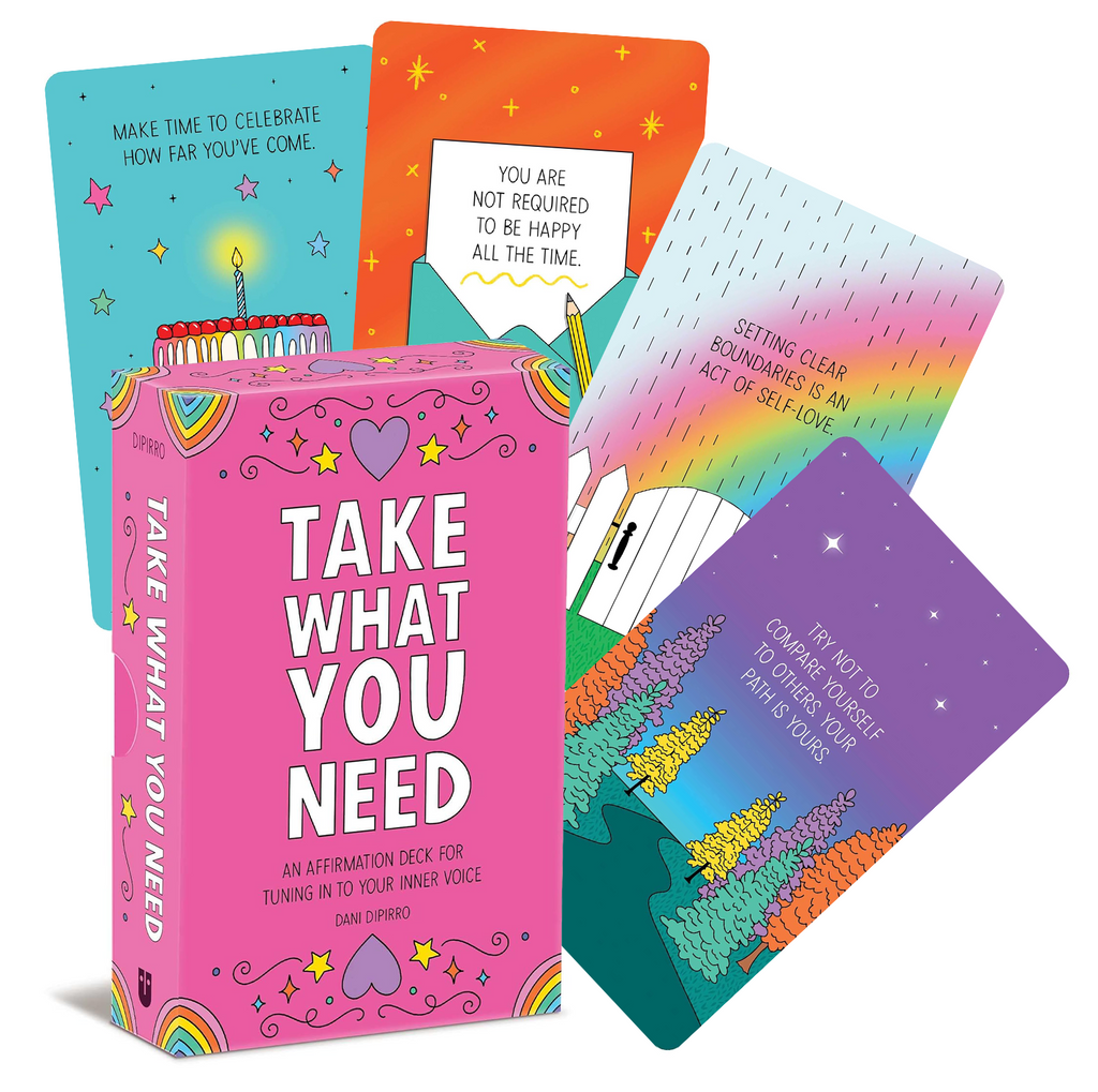 Take What You Need Affirmation Cards Andrews Mcmeel Publishing Andrews Mcmeel Publishing