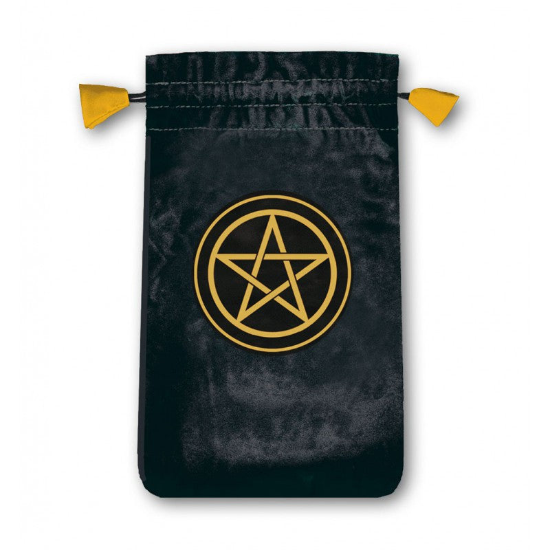Pentacle Mini Velvet Bag for Cards Lo Scarabeo Lo Scarabeo