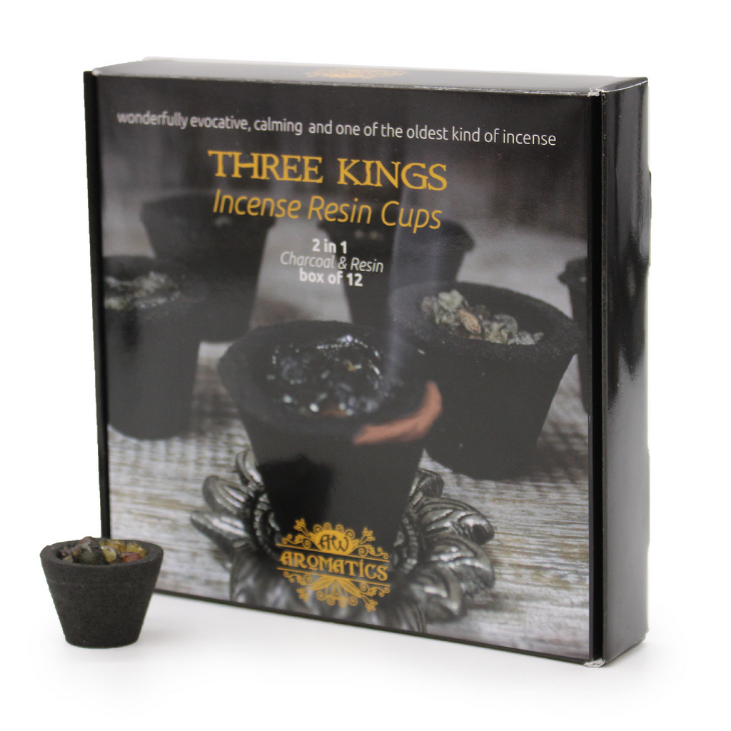 Box of 12 Resin Cups - Three Kings AW Aromatics AW Aromatics