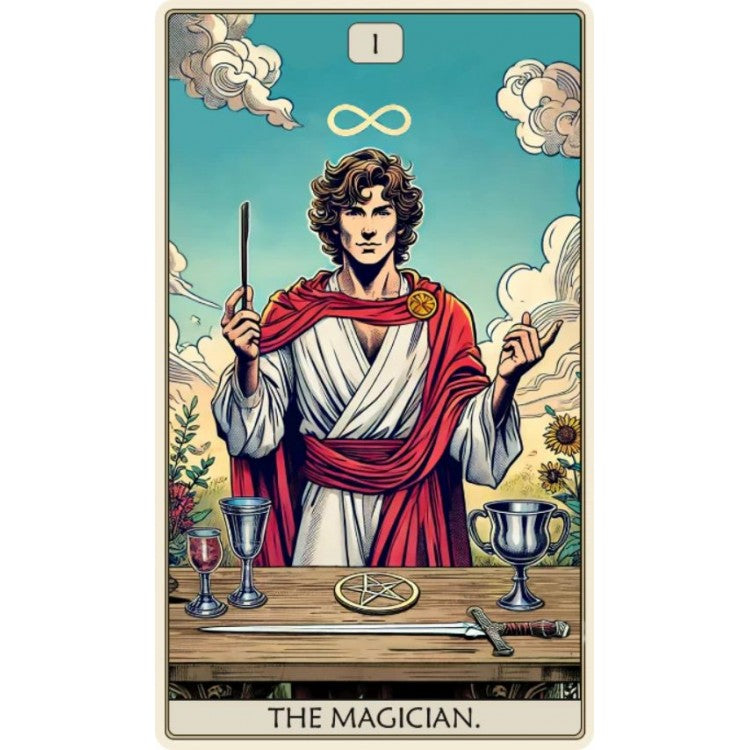 Minor defect The Magician: Tarot Wooden Puzzle 250 pieces Fantasy Puzzles Fantasy Puzzles