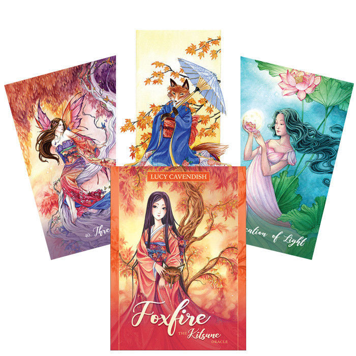 Foxfire The Kitsune Oracle cards Blue Angel Blue Angel