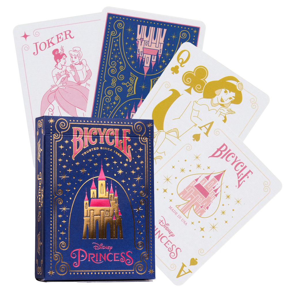 Bicycle Disney Princess Navy cards Bicycle