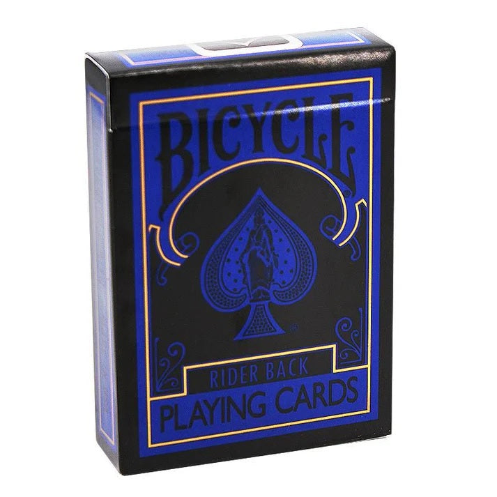 Bicycle Rider Back Reverse Cards Deck (Blue & Black) – CardsHouse