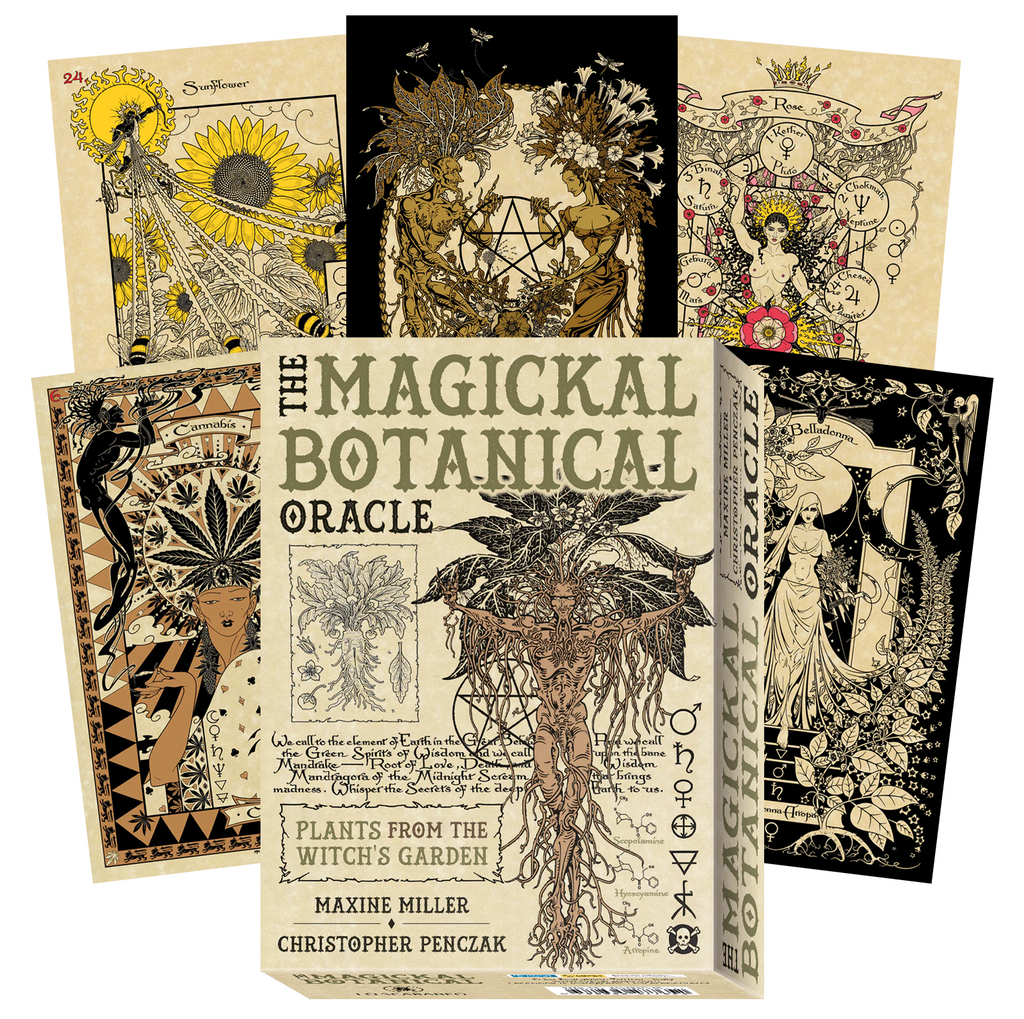 The Magickal Botanical Oracle Cards Lo Scarabeo Lo Scarabeo