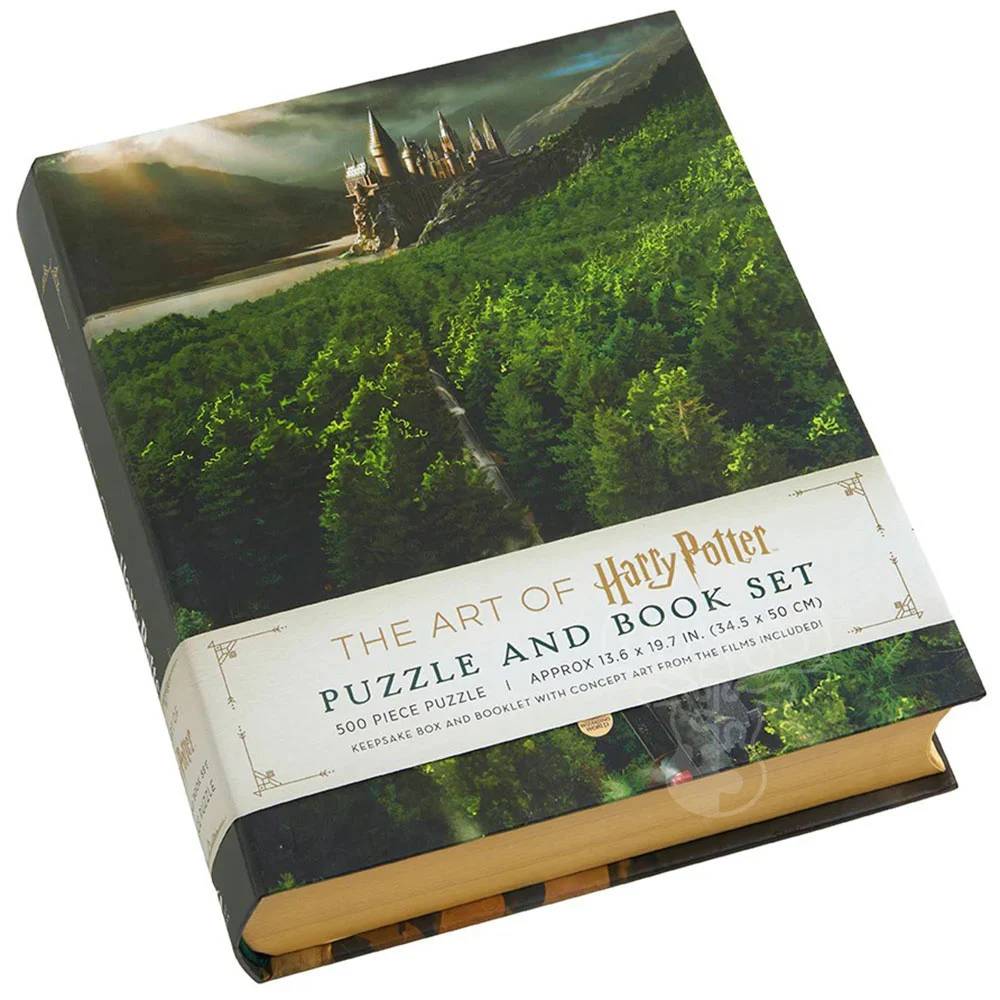 The Art of Harry Potter Puzzle and Book Set (Book Box) Insight Editions Insight Editions