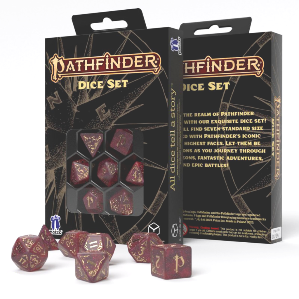 Pathfinder Dice Set Avistan Q-workshop Q-Workshop