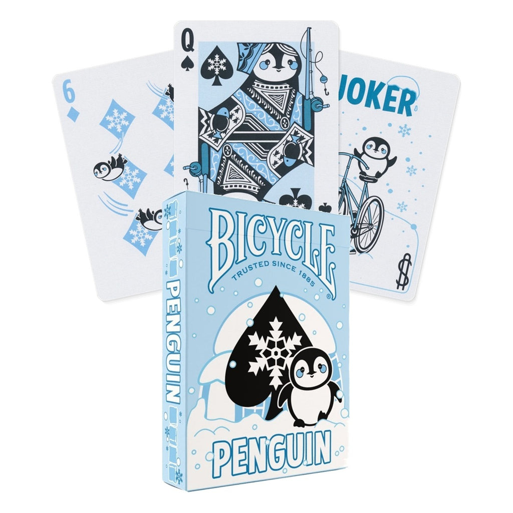 Penguin Playing Cards Deck Bicycle Bicycle