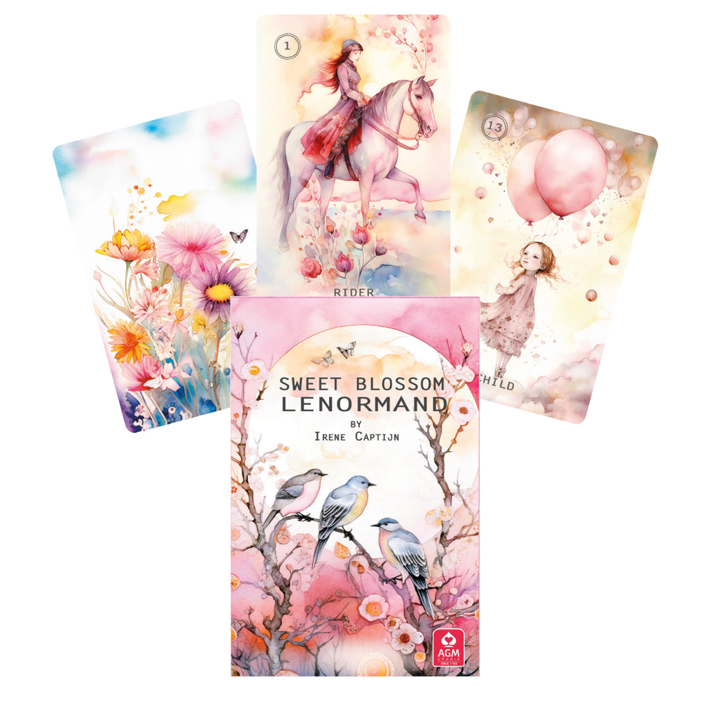 Minor Defect Sweet Blossom Lenormand Cards Deck Agm AGM