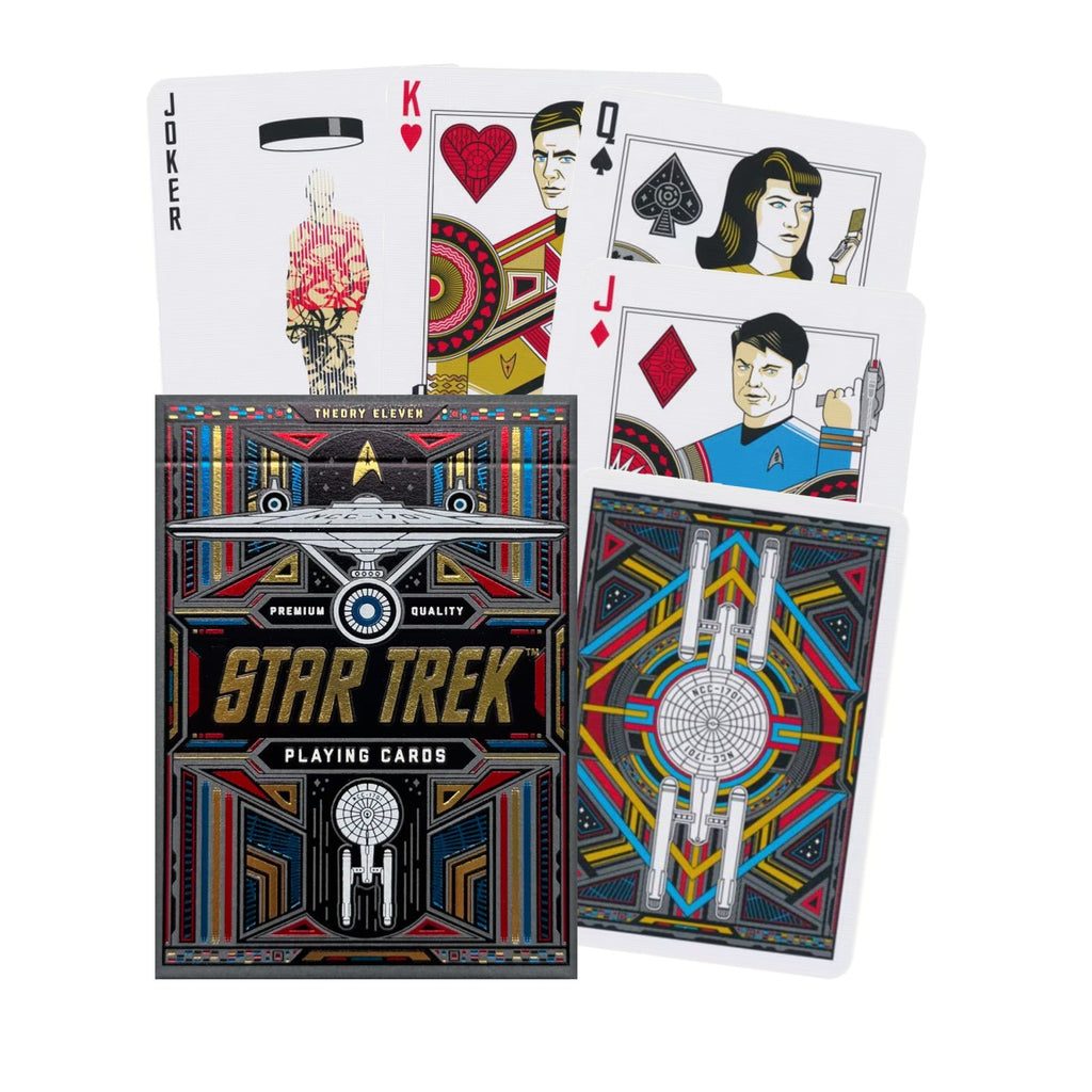 Star Trek Dark Edition Playing Cards Theory11 Theory 11