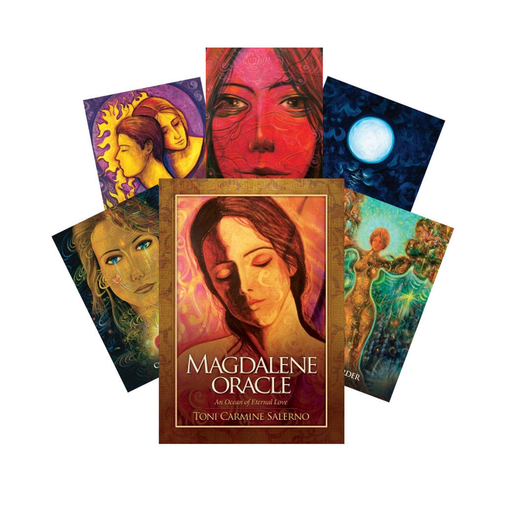 Magdalene Oracle cards Borderless Blue Angel Blue Angel